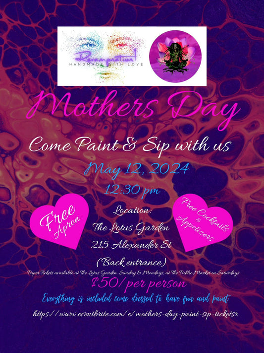 Mother's Day Paint and Sip class