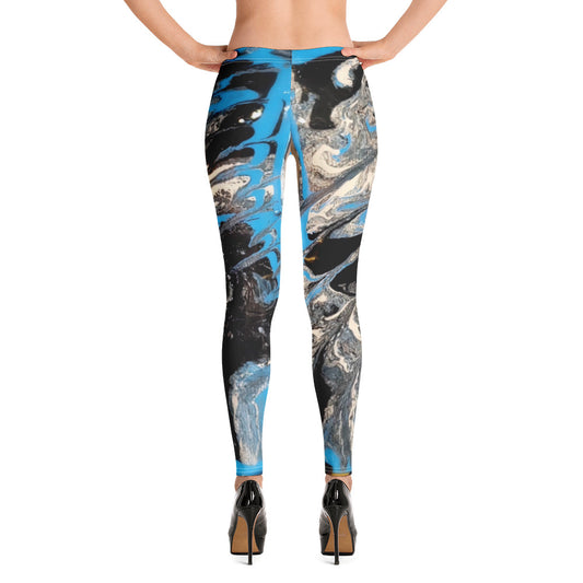 Art Gear Fluid Art Leggings - Revampnation1 LLC