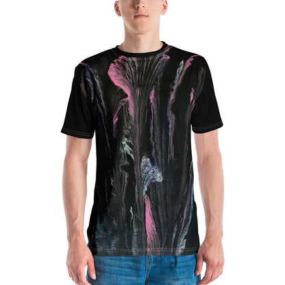 art gear chain pull men's t-shirt