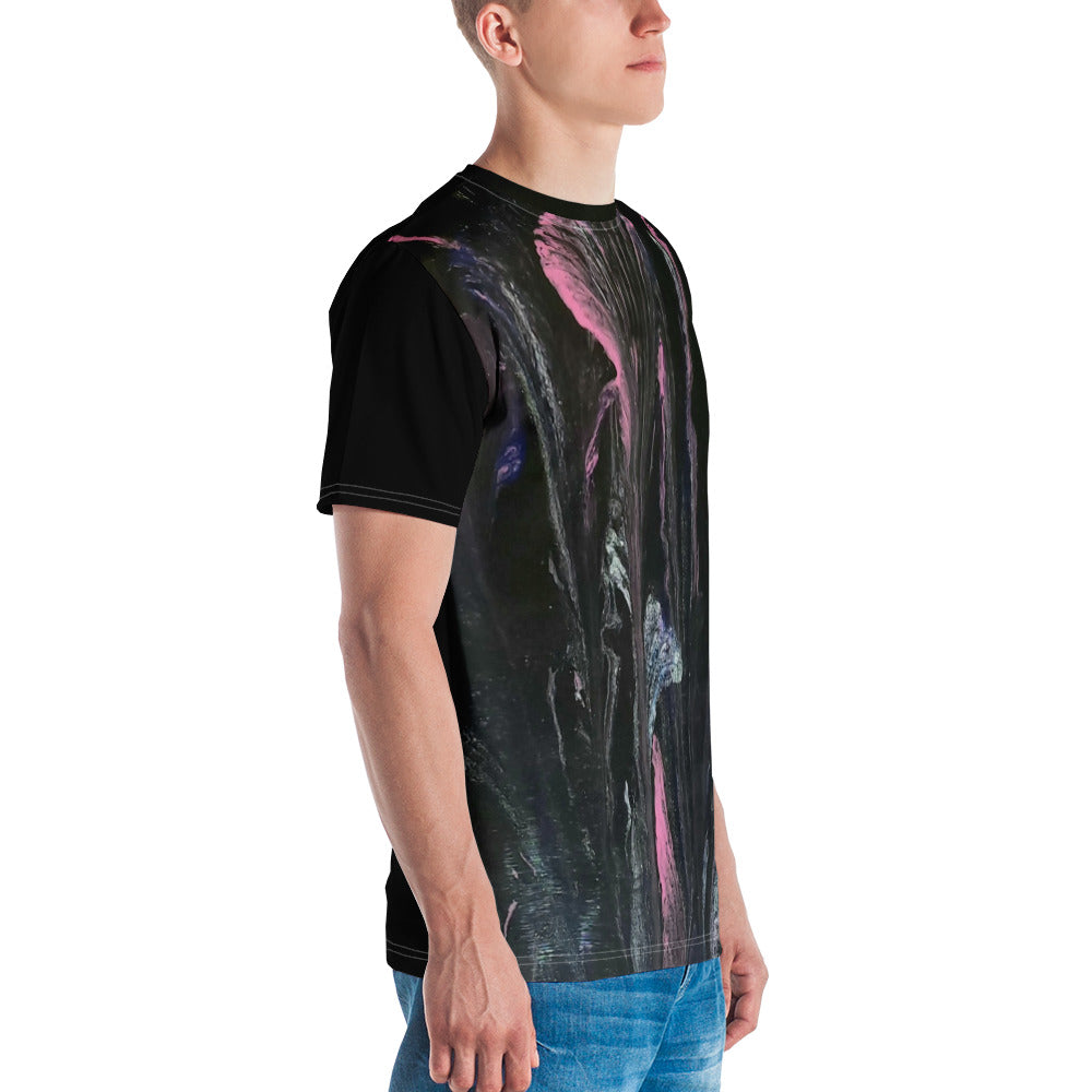 art gear chain pull men's t-shirt