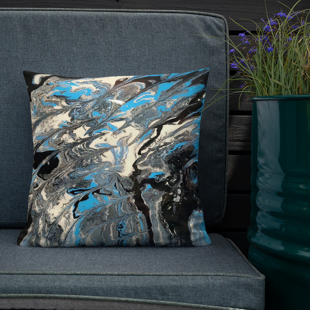 Art Gear Fluid Art Premium Pillow - Revampnation1 LLC