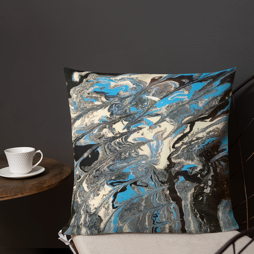 Art Gear Fluid Art Premium Pillow - Revampnation1 LLC