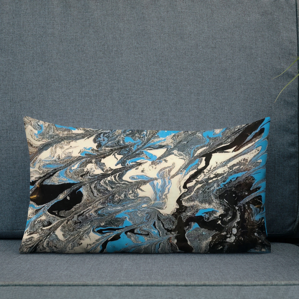 Art Gear Fluid Art Premium Pillow - Revampnation1 LLC