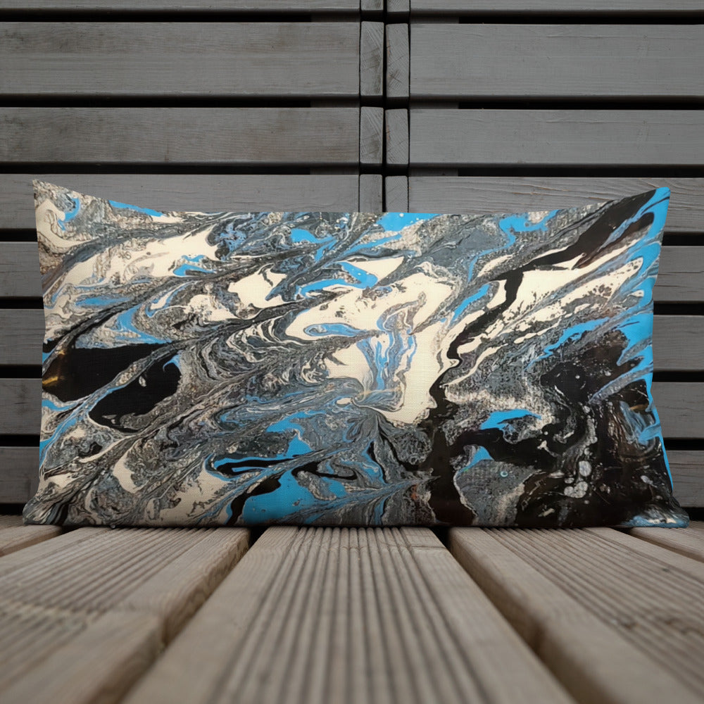 Art Gear Fluid Art Premium Pillow - Revampnation1 LLC