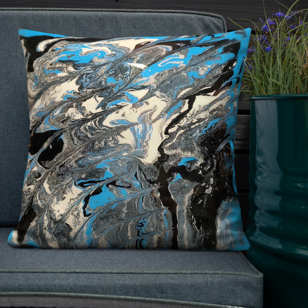 Art Gear Fluid Art Premium Pillow - Revampnation1 LLC