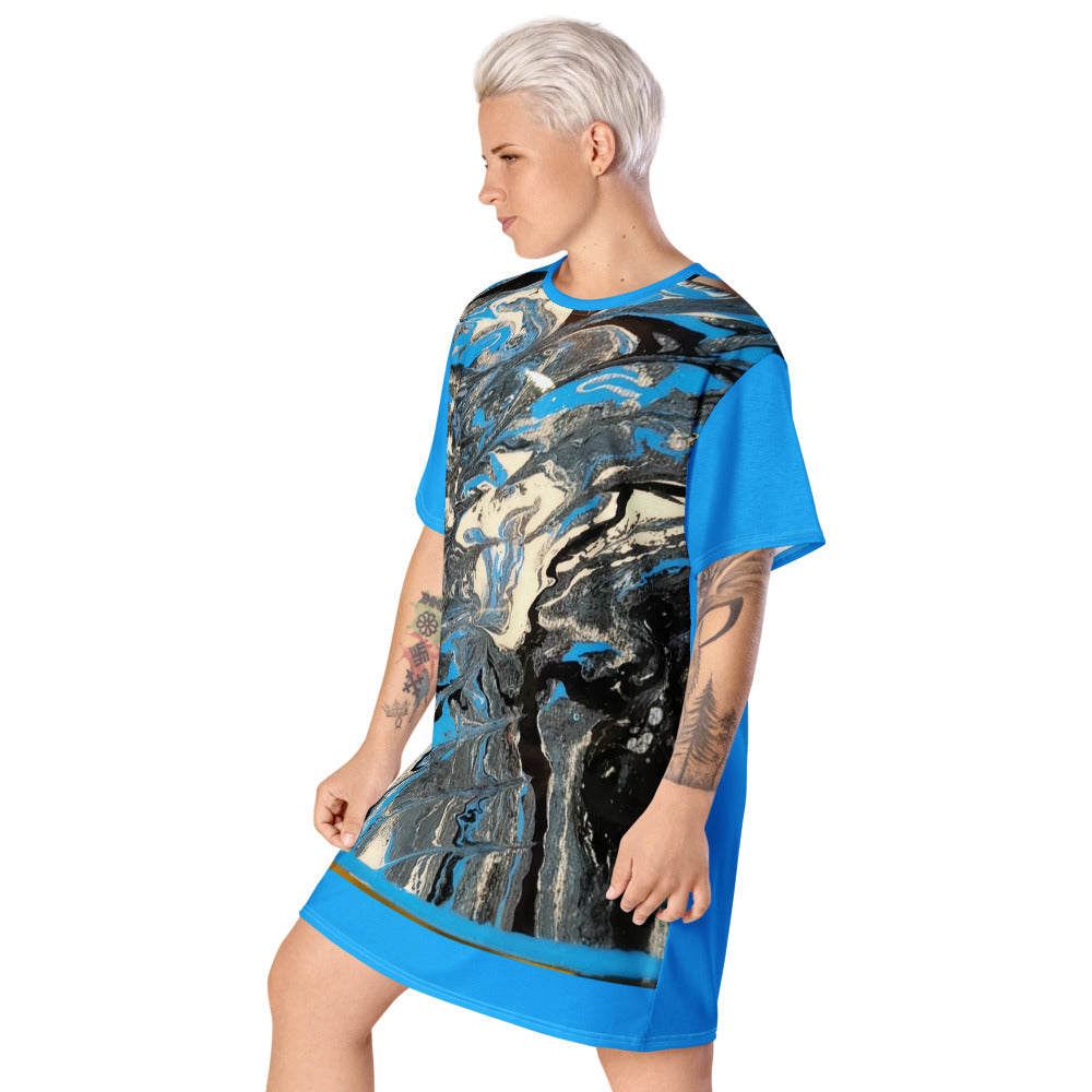 Art Gear T-shirt dress - Revampnation1 LLC