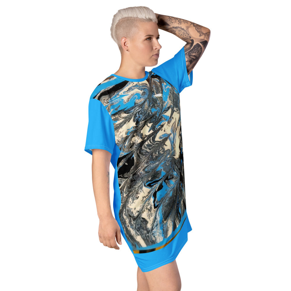 Art Gear T-shirt dress - Revampnation1 LLC