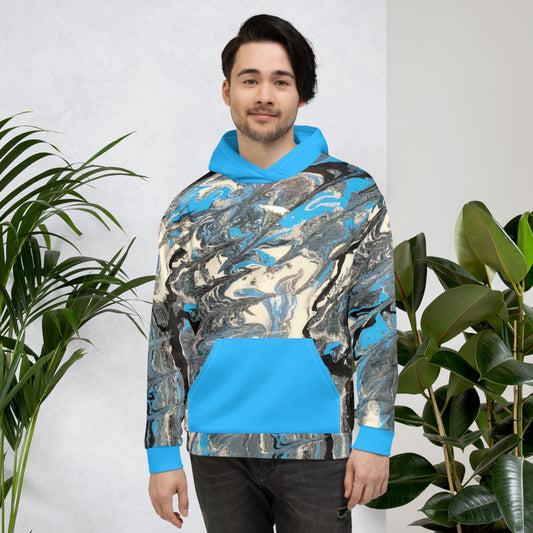 Art Gear Fluid Art Unisex Hoodie - Revampnation1 LLC