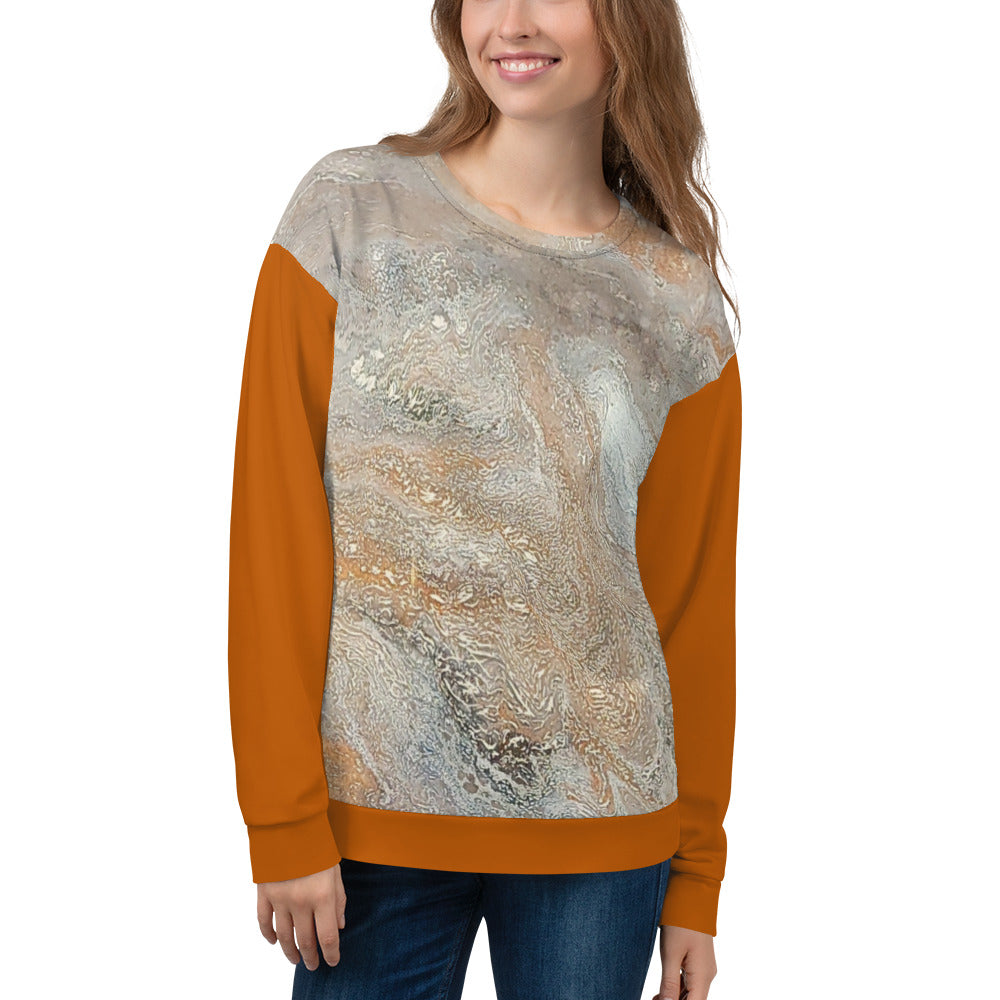 Art Gear Fluid Art Unisex Sweatshirt - Revampnation1 LLC