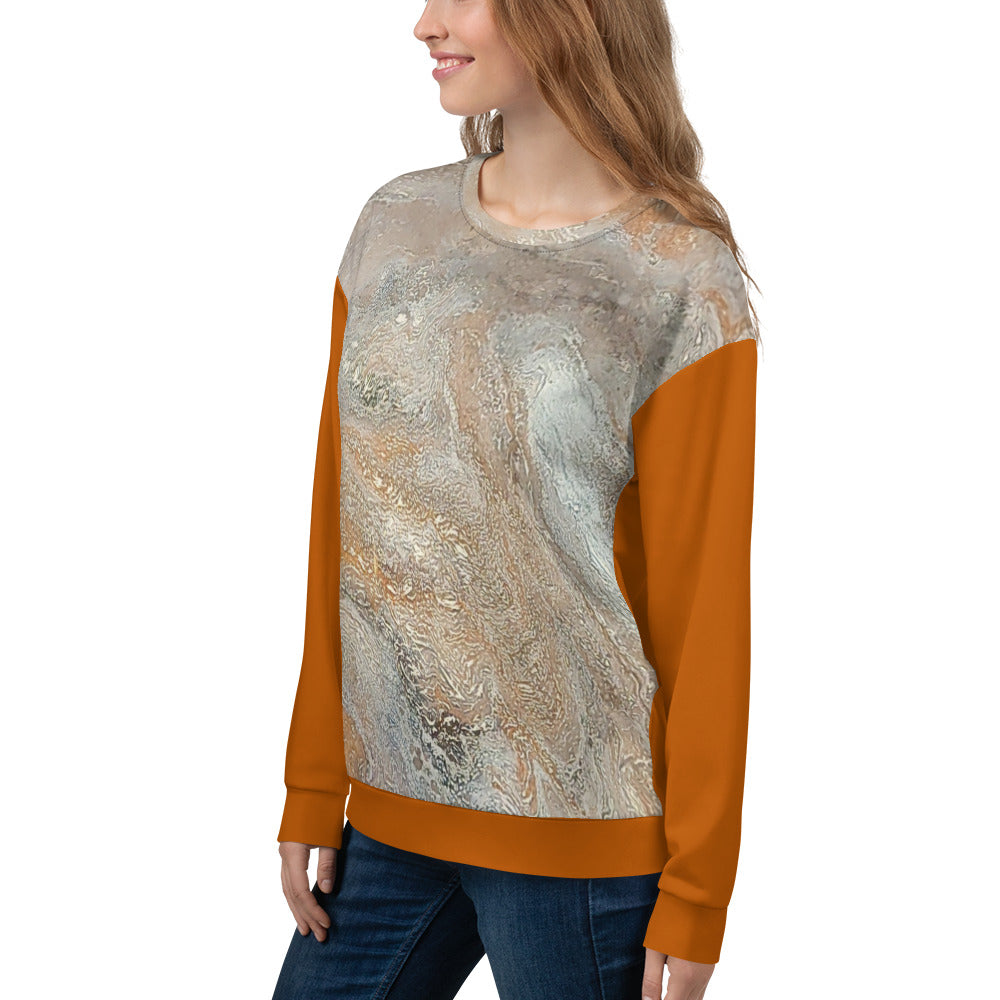 Art Gear Fluid Art Unisex Sweatshirt - Revampnation1 LLC